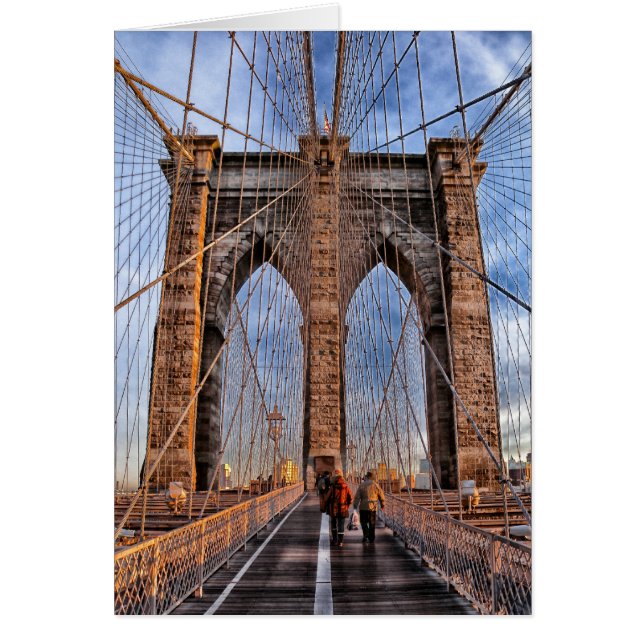 Brooklyn Bridge New York (Vorne)
