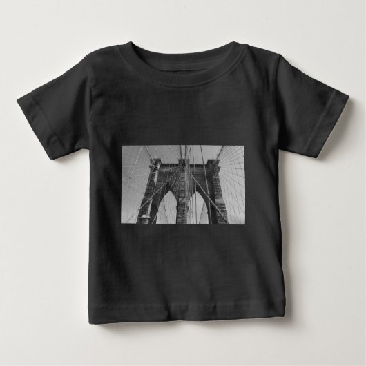Brooklyn Bridge New York Baby T-shirt (Vorderseite)