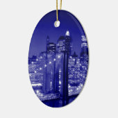 Brooklyn Bridge New York City Christmas Ornaments Keramikornament (Links)