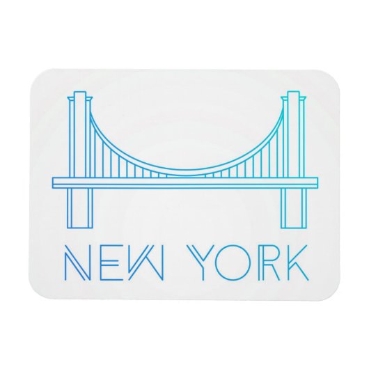 Brooklyn Bridge | New York City Magnet (Horizontal)
