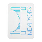 Brooklyn Bridge | New York City Magnet (Vertikal)