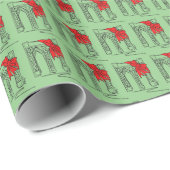 Brooklyn Bridge New York City NYC Weihnachten in N Geschenkpapier (Rolleneckpunkt)