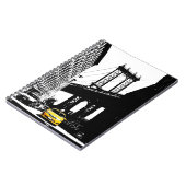 Brooklyn Bridge New York City Pop Art Nyc Trendy Notizblock (Linke Seite)