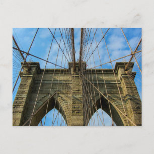 Brooklyn Bridge, New York City - Postcard Postkarte