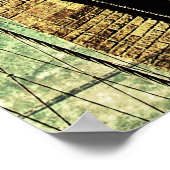 Brooklyn Bridge - New York City Poster (Ecke)