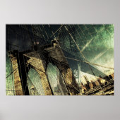 Brooklyn Bridge - New York City Poster (Vorne)