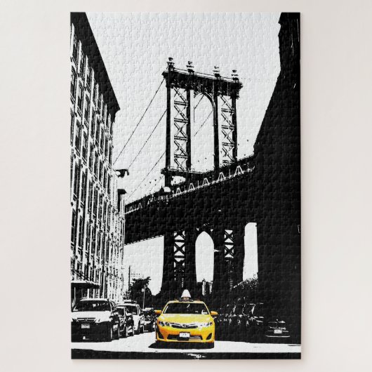 Brooklyn Bridge New York City Puzzle (Vertikal)