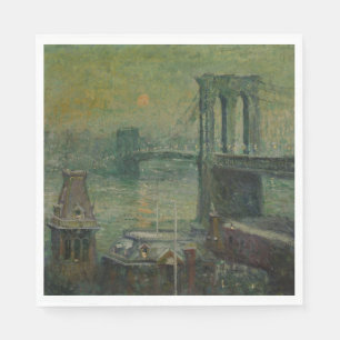 Brooklyn Bridge (New York City Sehenswürdigkeit) ( Serviette