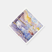 Brooklyn Bridge (New York City) (von John Marin) Serviette (Ecke)