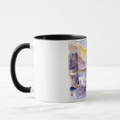 Brooklyn Bridge (New York City) (von John Marin) Tasse (Links)
