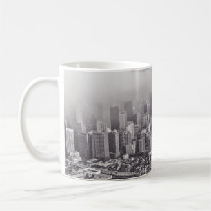 BROOKLYN BRIDGE NEW YORK EIN FOGGY TAG KAFFEETASSE