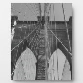 Brooklyn Bridge New York Fotoplatte (Vorderseite)
