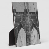 Brooklyn Bridge New York Fotoplatte (Seite)