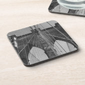 Brooklyn Bridge New York Getränkeuntersetzer (Linke Seite)