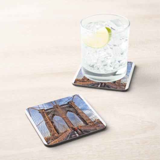 Brooklyn Bridge New York Getränkeuntersetzer (Rechte Seite)