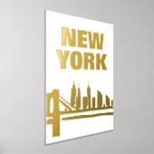 BROOKLYN BRIDGE | NEW YORK GOLD FOLIENDRUCKE (Ablage )