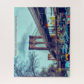 Brooklyn Bridge New York. Jigsaw Puzzle (Vertikal)