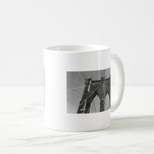 Brooklyn Bridge New York Kaffeetasse (VorderseiteRechts)