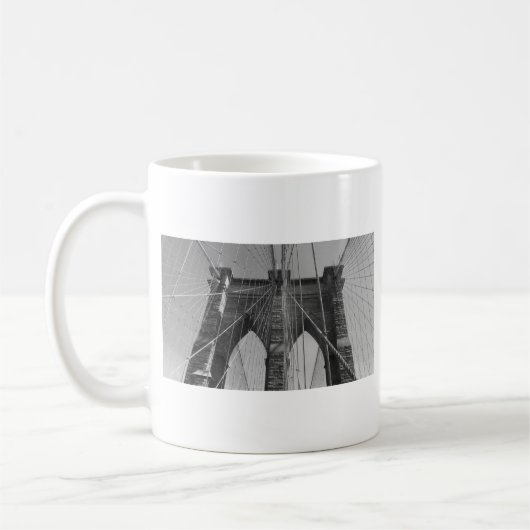 Brooklyn Bridge New York Kaffeetasse (Links)
