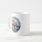 Brooklyn Bridge New York Kaffeetasse (Vorderseite Links)
