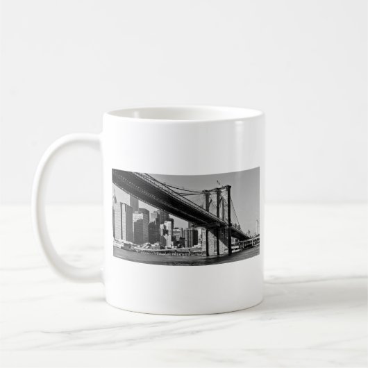 Brooklyn Bridge New York Kaffeetasse (Links)