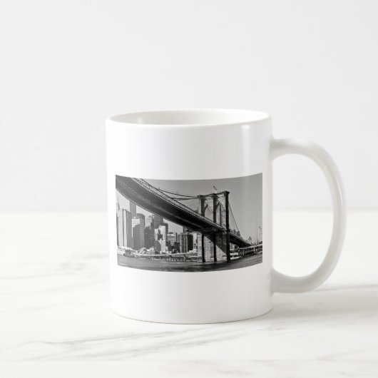 Brooklyn Bridge New York Kaffeetasse (Rechts)