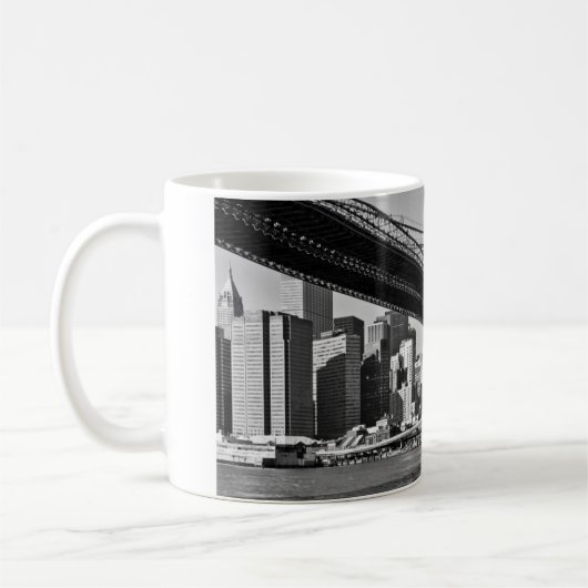 Brooklyn Bridge New York Kaffeetasse (Links)