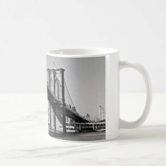 Brooklyn Bridge New York Kaffeetasse (Rechts)