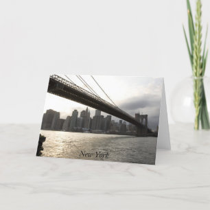 Brooklyn Bridge, New York Karte