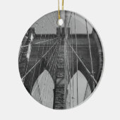 Brooklyn Bridge New York Keramikornament (Links)
