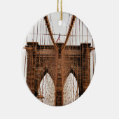 Brooklyn Bridge, New York Keramikornament (Rechts)