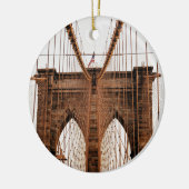 Brooklyn Bridge, New York Keramikornament (Links)