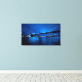 Brooklyn Bridge, New York Leinwanddruck (Insitu (Holzboden))