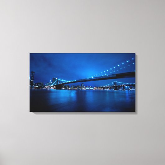 Brooklyn Bridge, New York Leinwanddruck (Vorderseite)