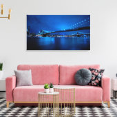 Brooklyn Bridge, New York Leinwanddruck (Insitu (Wohnzimmer))