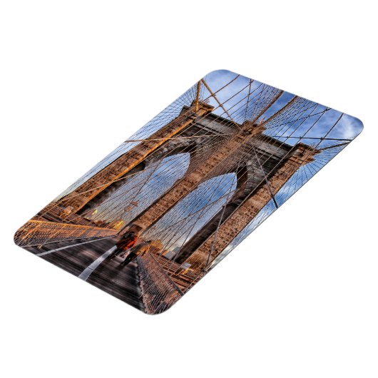 Brooklyn Bridge New York Magnet (Linke Seite)