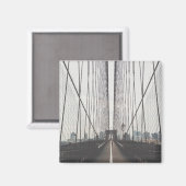 Brooklyn Bridge, New York Magnet (Vorderseite/Rückseite)