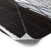 Brooklyn Bridge, New York, NY, USA 2 Poster (Ecke)