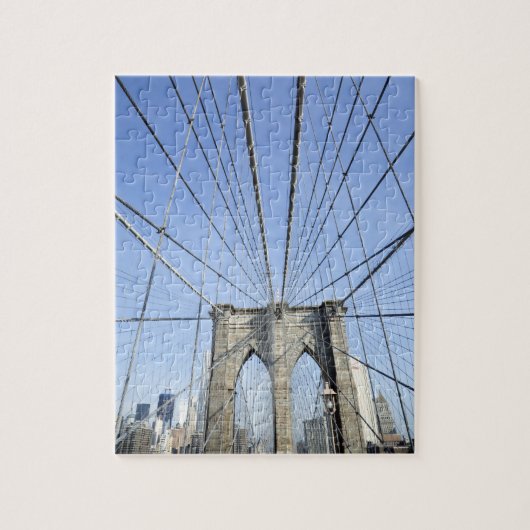 Brooklyn Bridge, New York, NY, USA Puzzle (Vertikal)