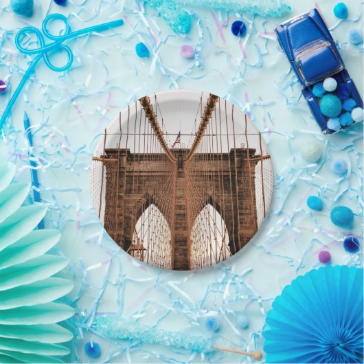 Brooklyn Bridge, New York Pappteller (Party)