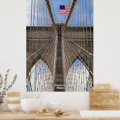 Brooklyn Bridge, New York Poster (Küche)