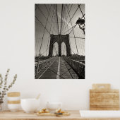 Brooklyn Bridge New York Poster (Küche)