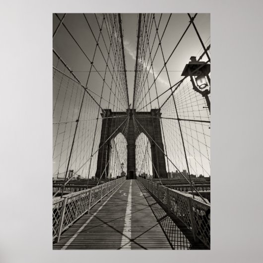 Brooklyn Bridge New York Poster (Vorne)