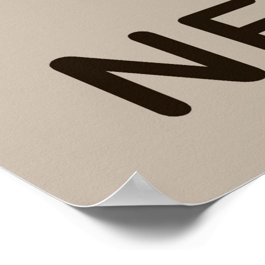 Brooklyn Bridge New York Poster (Ecke)