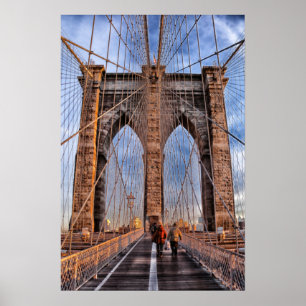 Brooklyn Bridge New York Poster