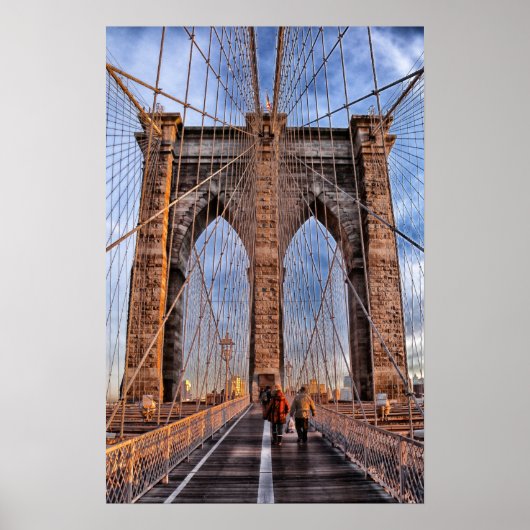 Brooklyn Bridge New York Poster (Vorne)