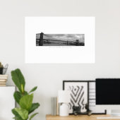 Brooklyn Bridge New York Poster (Heimbüro)