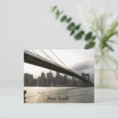 Brooklyn Bridge, New York Postkarte (Stehend Vorderseite)