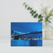 Brooklyn Bridge, New York Postkarte (Stehend Vorderseite)