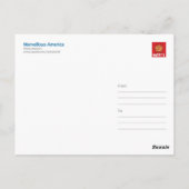 Brooklyn Bridge, New York Postkarte (Rückseite)